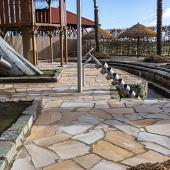 Rio sunrise flagstones extra 25-40mm