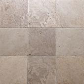 Travertino autum honed antique 40x40x3cm