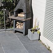 Black beauty basic 60x60x3 cm. gespleten