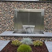 Afdekplaat blue moon rockface 100x35x4 cm. 3 ruwe zijdes + waterkering