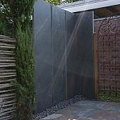Muurelement black slate 250x50x4-6,5 cm