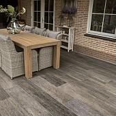 Keramische tegel rustic wood oak grey 30x120x2cm