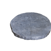 Staptegel blue moon honed ø35x3cm