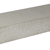 Traptrede 100x35x15cm grey glad