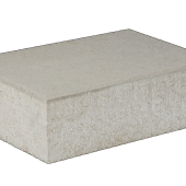 Traptrede 50x35x15cm grey glad
