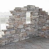 Combiwall ruine kilimanjaro