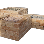 Combiwall uno 30x15x12cm mont blanc