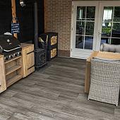 Keramische tegel woodlook bricola grey 30x120x2cm