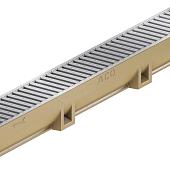 Euroline goot, L=1000mm, H60 verzinkt