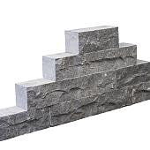 Hoekblok blue moon rockface 12x12x60 cm. 2 ruwe zijdes. rest gezaagd. hoek