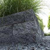 Rox splitsteen 29x9x8,9 cm Noors antraciet