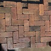 Oude gebakken dikformaten Spoorzicht Plat (op pallets)