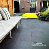 Keramische tegel, Slate Black 80x80x3 cm