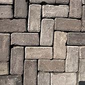 Oude gebakken keiformaten Hamburg (op pallets)