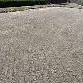 Gebruikte betonklinkers, 8 cm paars, type Lobith, losgestort