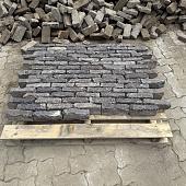 Oud gebakken waalformaten bruin paars (op pallets)