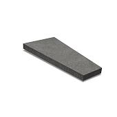 Oud hollandse trapezium 120x60/30x8 antraciet