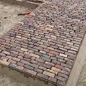 Oud gebakken waalformaten rood paars Renswoud variabele lengtes (in bigbags)