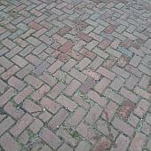 Oude gebakken keiformaten Miste (op pallets)