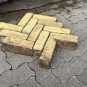 Oude gebakken dikformaten Tiel Oker (op pallets)