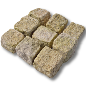 Graniet kinderkoppen 10x10x20 cm rustiek