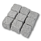 Graniet kinderkoppen 7x9 cm rustiek losgestort