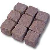 Graniet kinderkoppen 15x17 cm rustiek