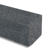 Gabbro stapelblokken 12x12x230 cm gezaagd, gevlamd met facet