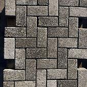 Gebruikte betonklinkers, 7 cm zwart, type Lobith, (op pallets)