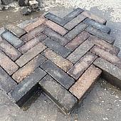 Gebruikte betonnen dikformaten bont Brons (op pallets)