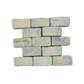 Oude gebakken keiformaten Delft (op pallets)