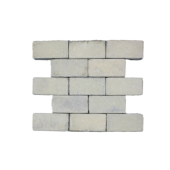 Oude gebakken keiformaten Brons hoog 8cm (op pallets)