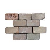 Oude gebakken keiformaten Miste (op pallets)