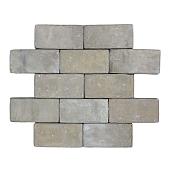 Oude gebakken keiformaten Brons (op pallets)