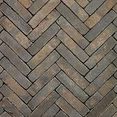 WF80 Oliva WS bruin blauw onbezand Getrommeld