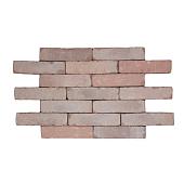 Gebakken Waalformaat Kastanje Bruin - Zwart Getrommeld