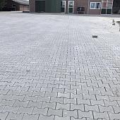 H-Profiel 8 cm grijs (mini-facet, met deklaag) 36 st. per laag