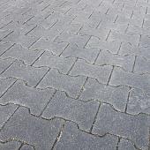 H-Profiel 10 cm zwart (mini-facet, met deklaag)