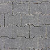 H-Profiel 8 cm zwart (mini-facet, met deklaag)
