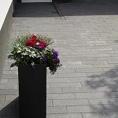 Vezano 30x15x8 cm zwart (mini-facet, met deklaag)