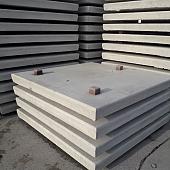 Betonplaat 200x200x14 cm grijs dubbel net geborsteld zonder hoeklijn