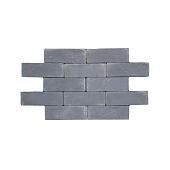 DF 21x7x8 cm zwart (zonder facet, met deklaag)