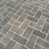 BSS 20x10x8 cm grijs/zwart genuanceerd (mini-facet, met deklaag)