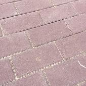 BSS 20x10x8 cm paars (mini-facet, met deklaag)