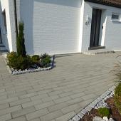 Vezano 40x15x8 cm Licht Grijs, Glimmer mit Kristalleffekt Minifase