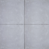 GeoCeramica topplaat Concreet Silver 80x80x1 cm
