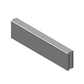 Opsluitband 10x30x100 cm grijs