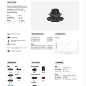Solidor Comfort verstelbare drager PV 11/14 (110-140 mm)