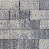Design brick 8 cm nero/grey mini facet komo