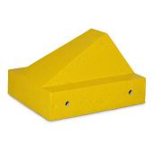 Schrikblok 60x50x40 cm geel